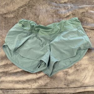 lululemon athletica Sage Green Athletic Shorts